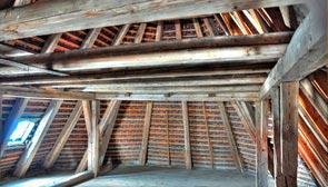 Dachstuhl nach DIN 68800 Holzschutzbehandlung